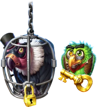 Pirots 3 locked parrot