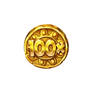 Pirots 5 Coin symbool met waardes van 2x tot 1000x de inzet