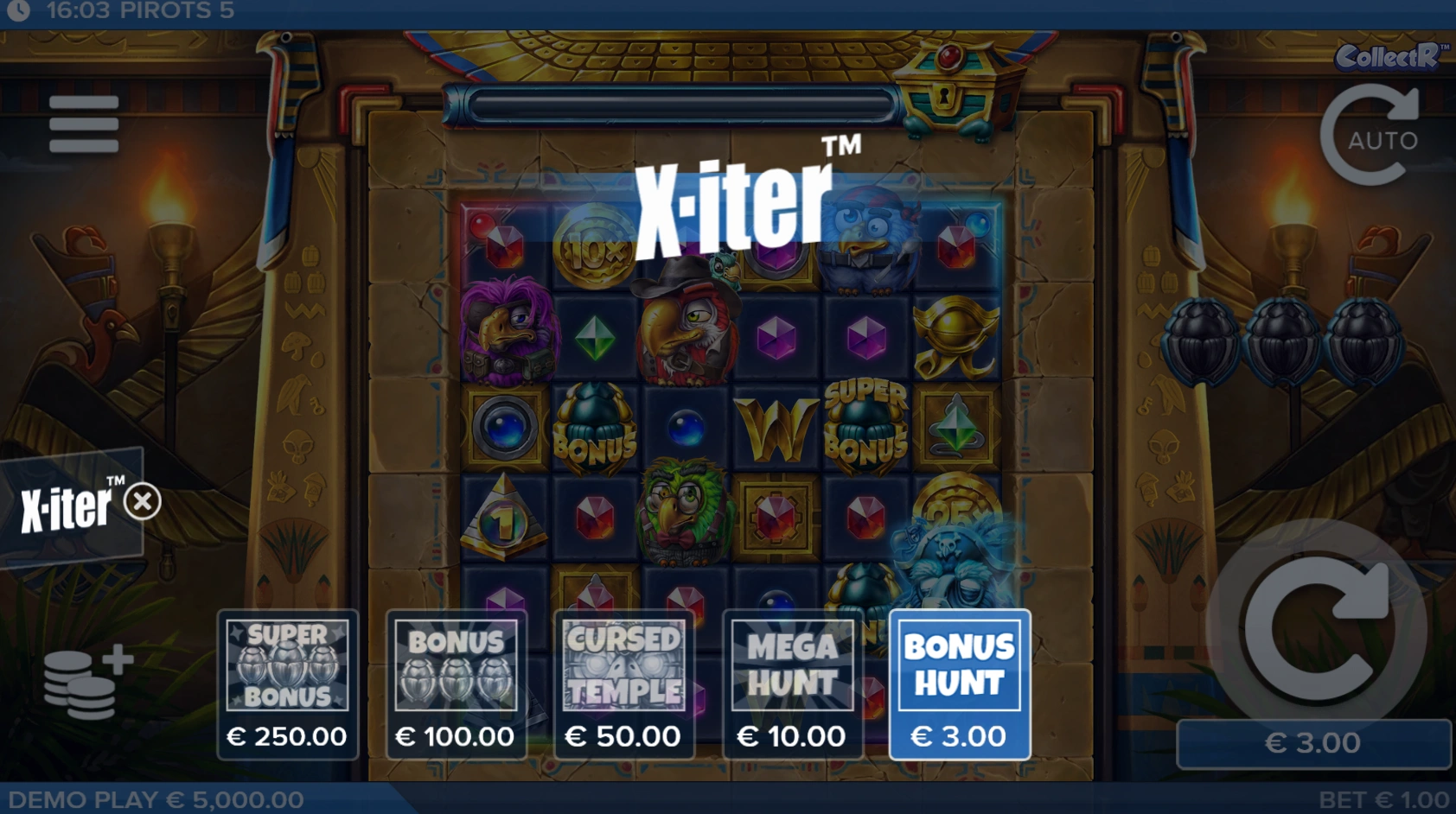 Pirots 5 x-iter